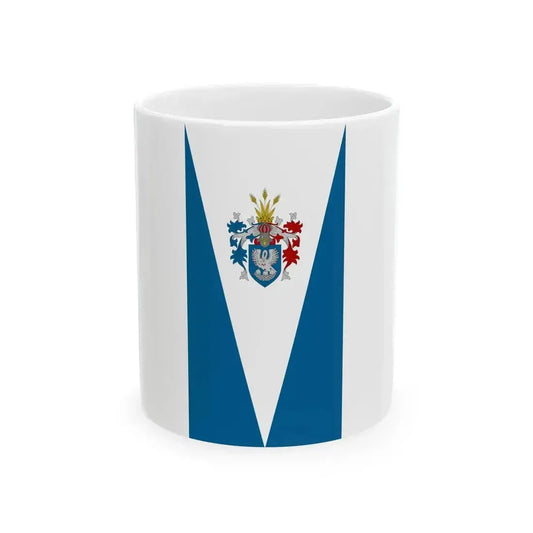 Flag of Godollo (Hungary) White Coffee Mug 11oz - Go Mug Yourself
