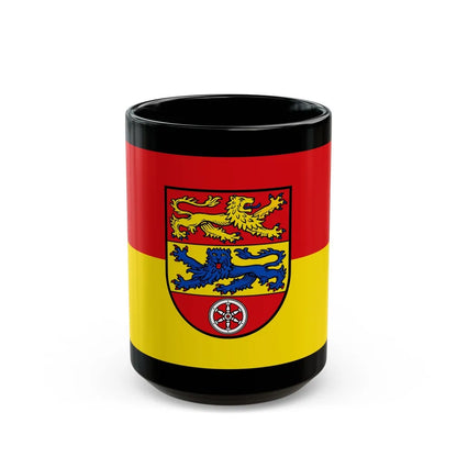 Flag of Goettingen Germany - Black Coffee Mug-15oz-Go Mug Yourself