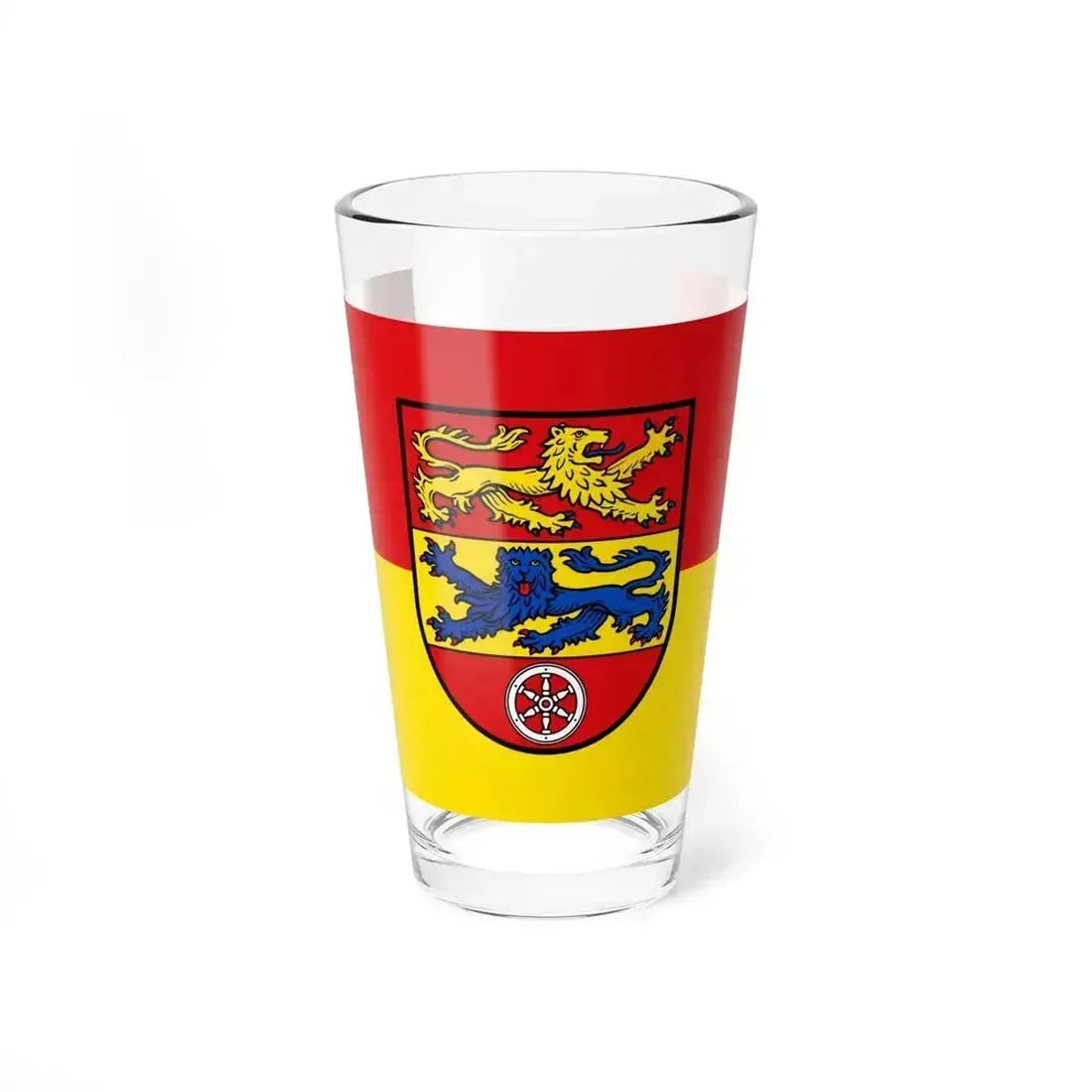 Flag of Goettingen Germany - Pint Glass 16oz 16oz - Go Mug Yourself