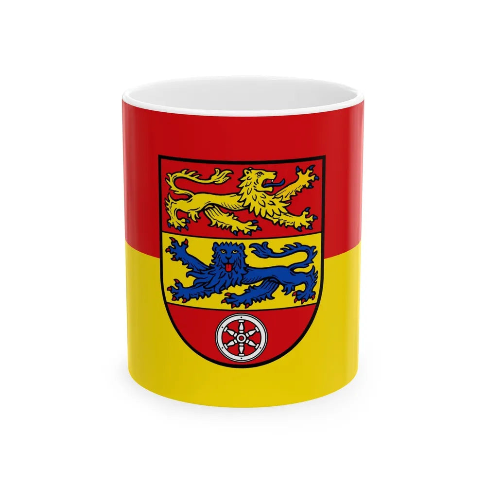 Flag of Goettingen Germany - White Coffee Mug-11oz-Go Mug Yourself