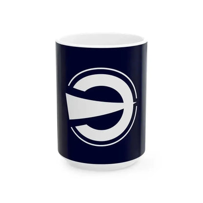 Flag of Goka Shimane 1979-2004 (Japan) White Coffee Mug 15oz - Go Mug Yourself