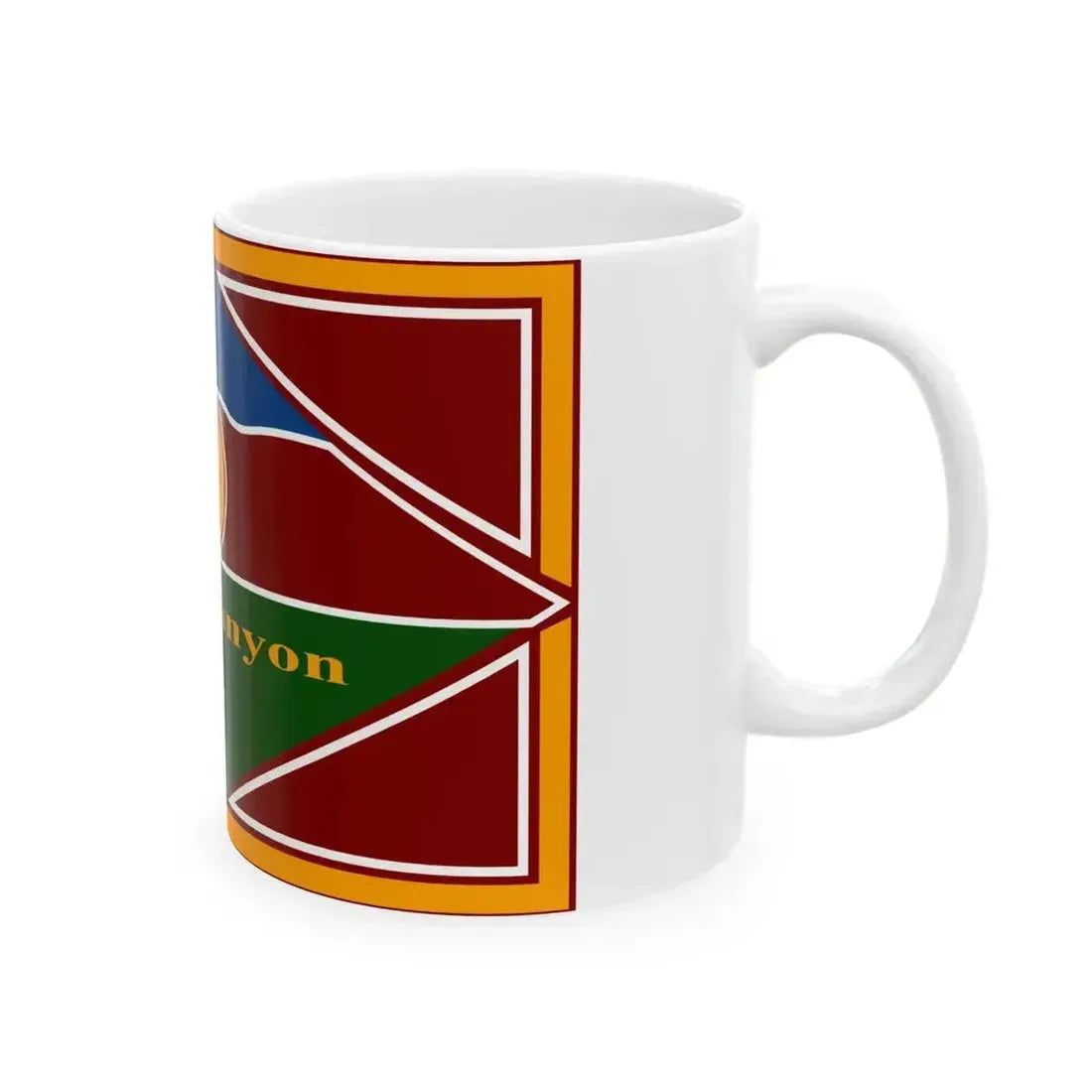 Flag of Gold Canyon Arizona (United States) White Coffee Mug - Go Mug Yourself