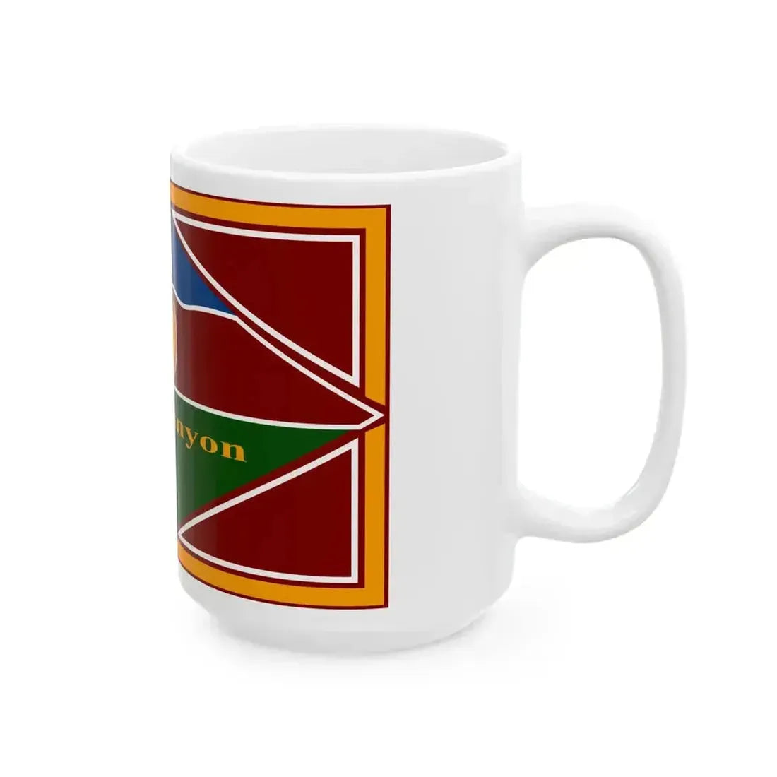 Flag of Gold Canyon Arizona (United States) White Coffee Mug - Go Mug Yourself