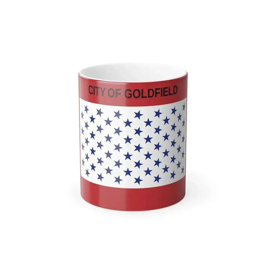 Flag of Goldfield, Colorado - Color Changing Coffee Mug 11oz - Go Mug Yourself