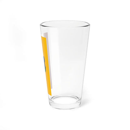 Flag of Gomba vertical (Hungary) Pint Glass 16oz - Go Mug Yourself