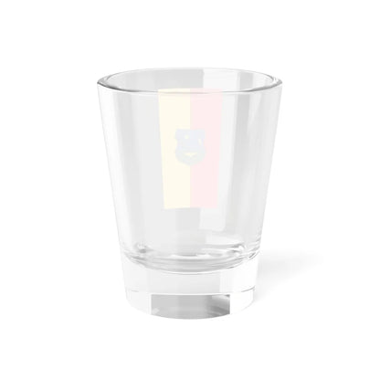 Flag of Gomba vertical (Hungary) Shot Glass 1.5oz - Go Mug Yourself