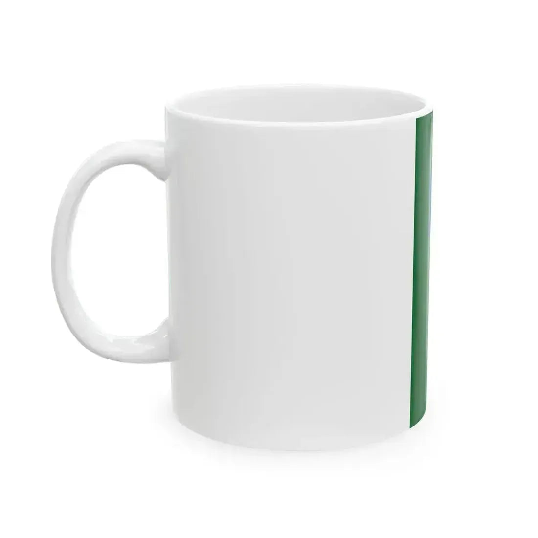 Flag of Gombosszeg (Hungary) White Coffee Mug - Go Mug Yourself
