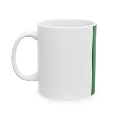 Flag of Gombosszeg (Hungary) White Coffee Mug - Go Mug Yourself