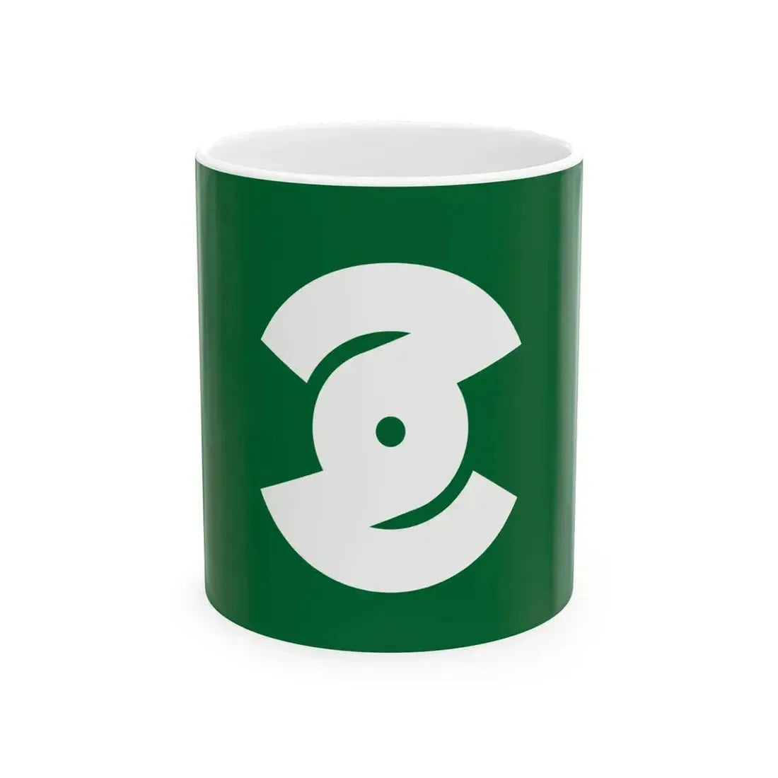 Flag of Gonohe Aomori (Japan) White Coffee Mug 11oz - Go Mug Yourself