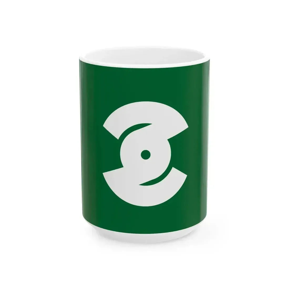 Flag of Gonohe Aomori (Japan) White Coffee Mug 15oz - Go Mug Yourself