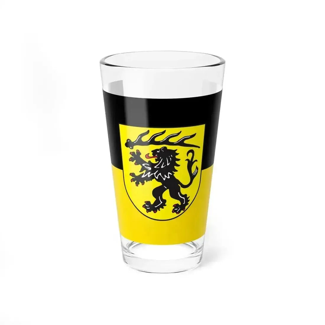 Flag of Goppingen Germany - Pint Glass 16oz 16oz - Go Mug Yourself