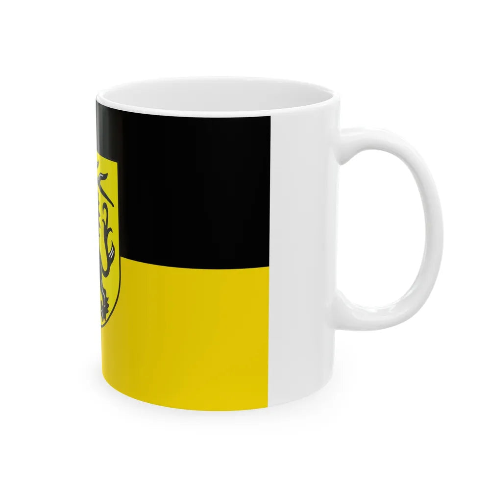 Flag of Goppingen Germany - White Coffee Mug-Go Mug Yourself