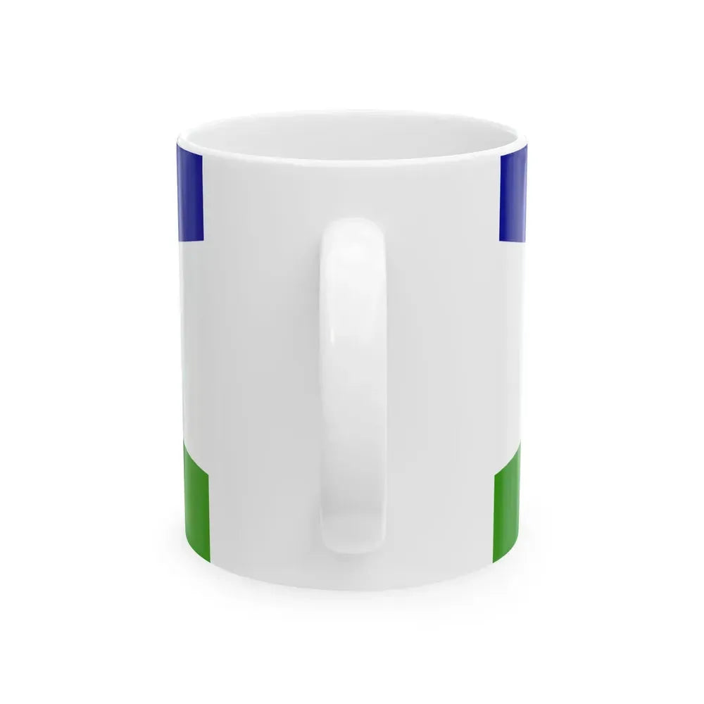 Flag of Gordon Nebraska (United States) White Coffee Mug - Go Mug Yourself