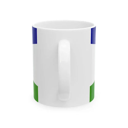 Flag of Gordon Nebraska (United States) White Coffee Mug - Go Mug Yourself