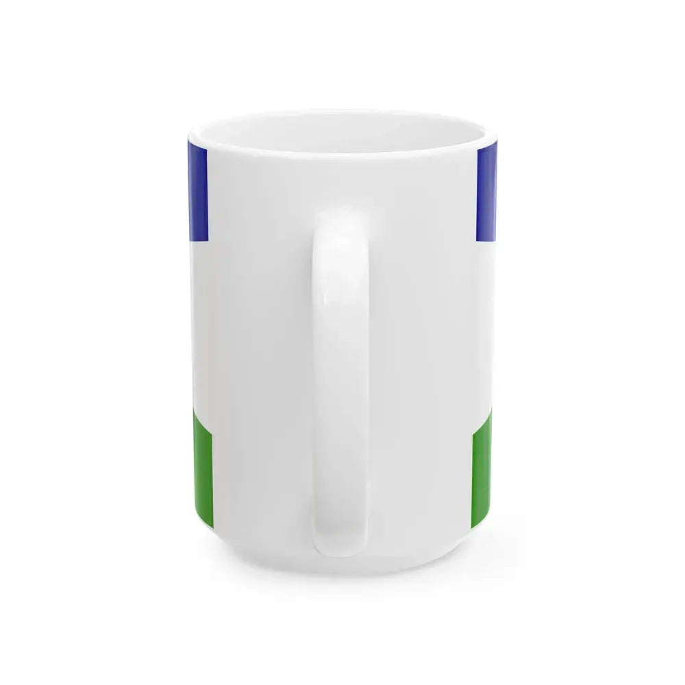 Flag of Gordon Nebraska (United States) White Coffee Mug - Go Mug Yourself