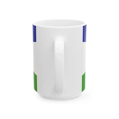Flag of Gordon Nebraska (United States) White Coffee Mug - Go Mug Yourself