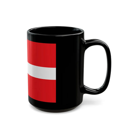 Flag of Gori Georgia - Black Coffee Mug-Go Mug Yourself