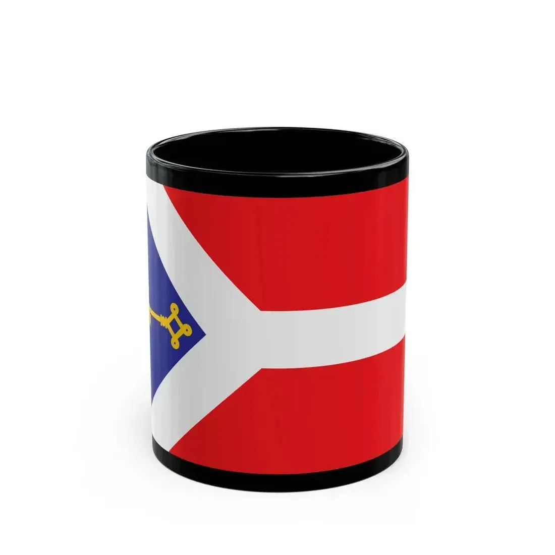 Flag of Gori Georgia - Black Coffee Mug - Go Mug Yourself