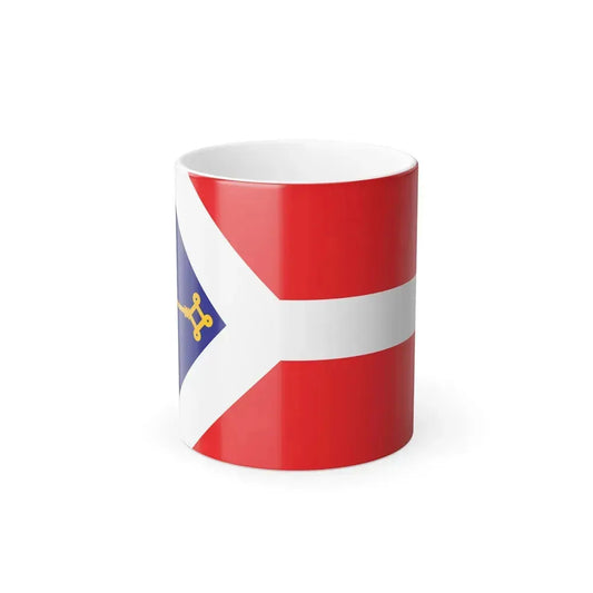 Flag of Gori Georgia - Color Changing Coffee Mug 11oz - Go Mug Yourself