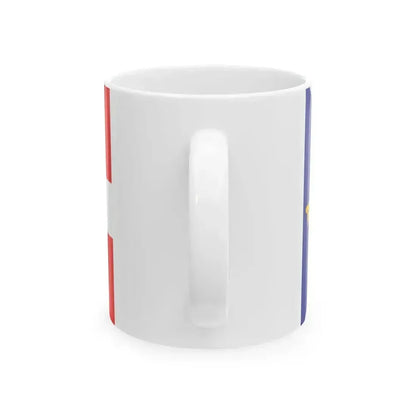 Flag of Gori Georgia (Georgia) White Coffee Mug - Go Mug Yourself