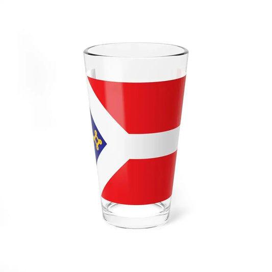 Flag of Gori Georgia - Pint Glass 16oz 16oz - Go Mug Yourself