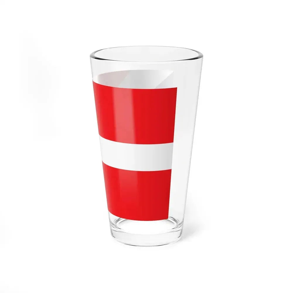 Flag of Gori Georgia - Pint Glass 16oz - Go Mug Yourself