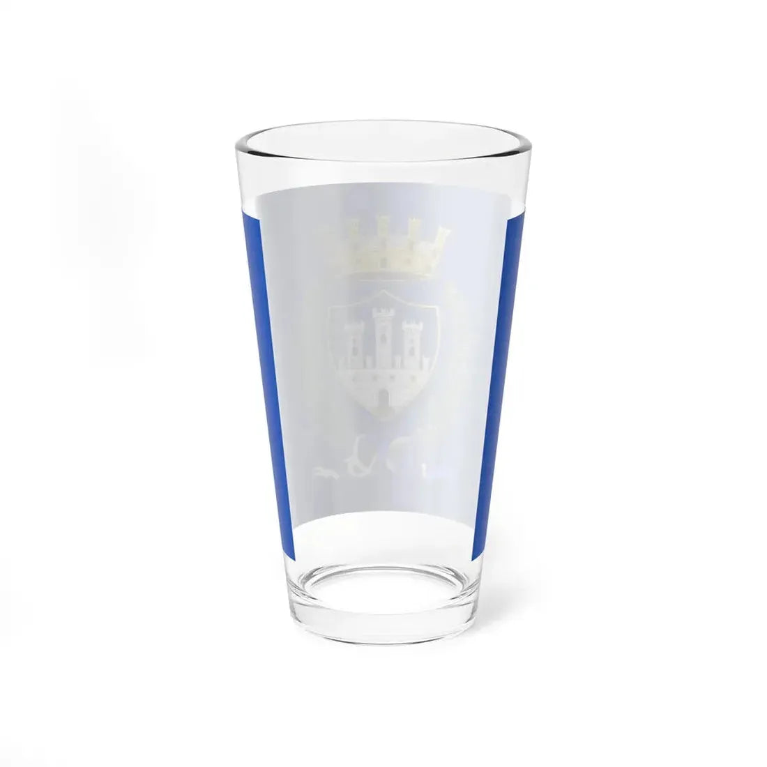 Flag of Gorizia (Italy) Pint Glass 16oz - Go Mug Yourself