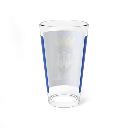 Flag of Gorizia (Italy) Pint Glass 16oz - Go Mug Yourself
