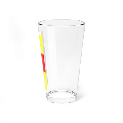 Flag of Gornji Grad vertical (Slovenia) Pint Glass 16oz - Go Mug Yourself
