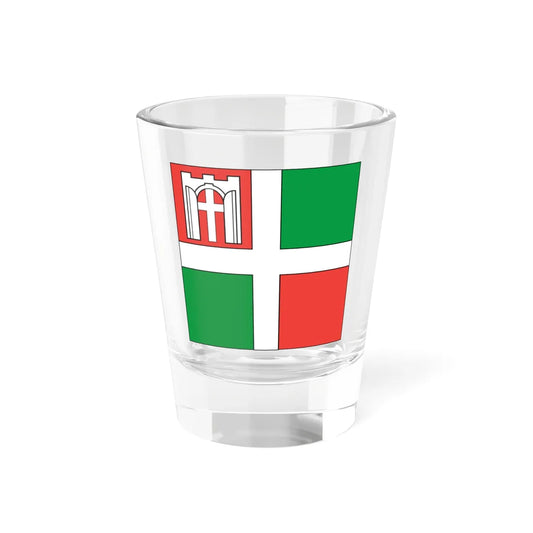 Flag of Gorohiv (Ukraine) Shot Glass 1.5oz 1.5oz - Go Mug Yourself