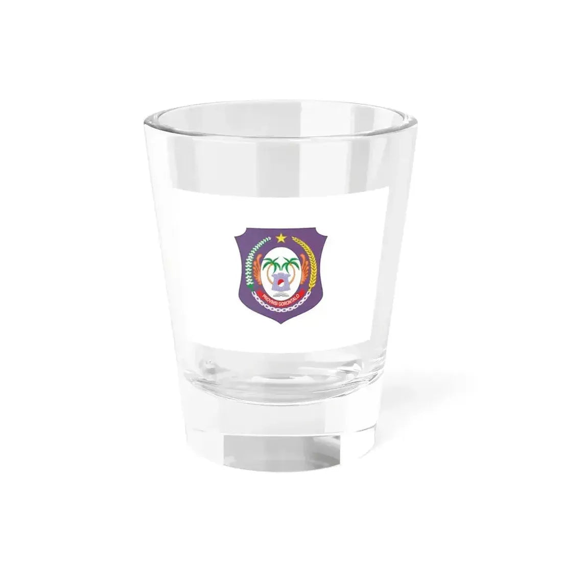 Flag of Gorontalo Indonesia - Shot Glass 1.5oz 1.5oz - Go Mug Yourself