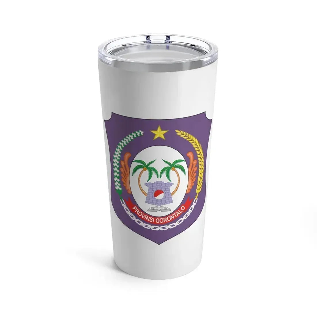 Flag of Gorontalo Indonesia - Tumbler 20oz 20oz - Go Mug Yourself