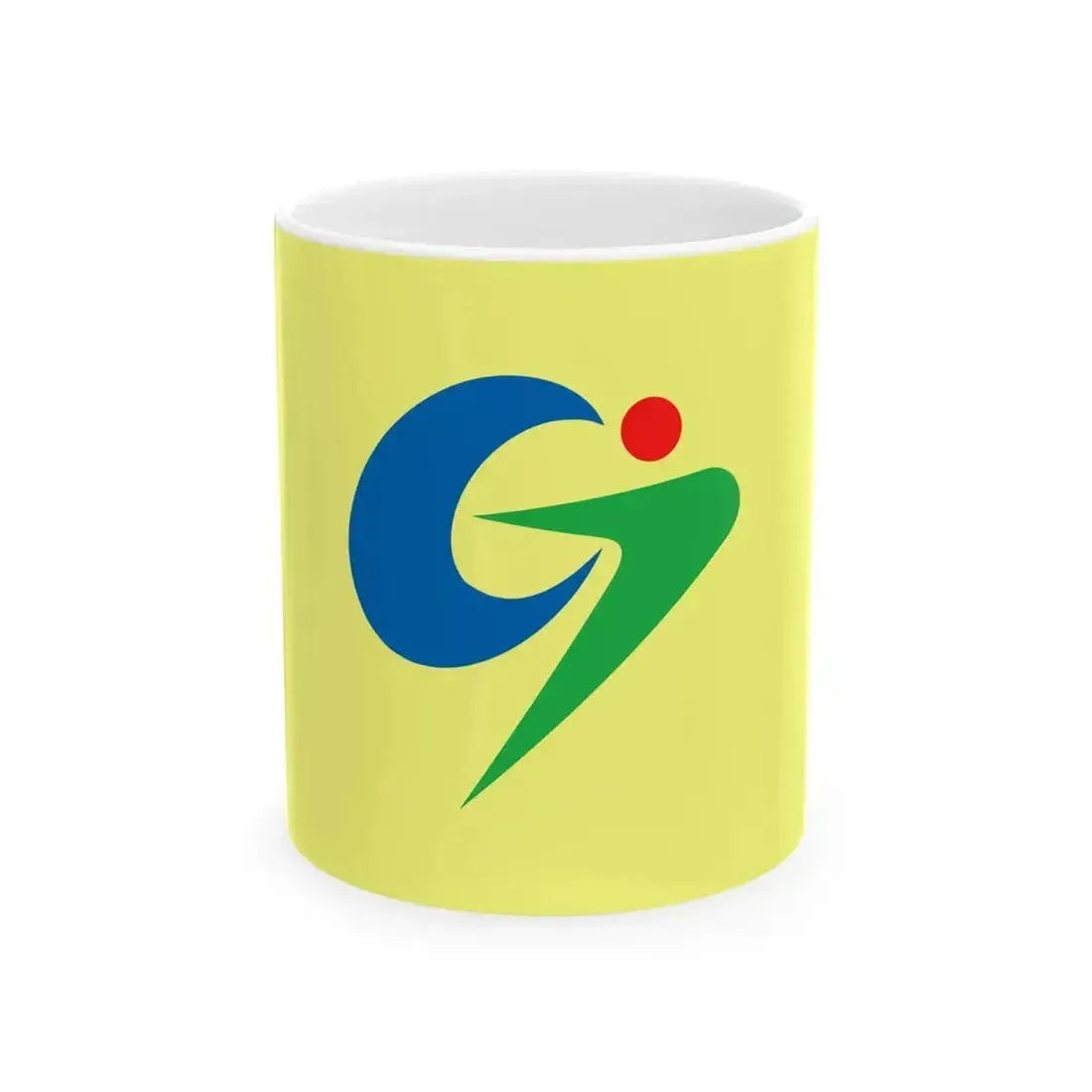 Flag of Goshogawara Aomori (Japan) White Coffee Mug 11oz - Go Mug Yourself