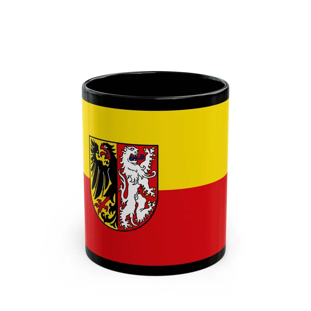 Flag of Goslar Germany - Black Coffee Mug-11oz-Go Mug Yourself