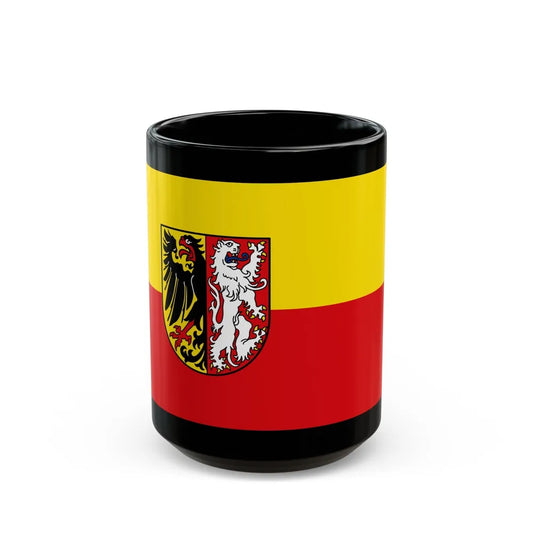 Flag of Goslar Germany - Black Coffee Mug-15oz-Go Mug Yourself