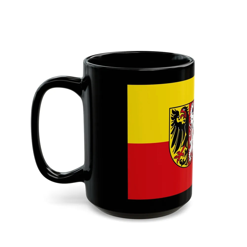 Flag of Goslar Germany - Black Coffee Mug-Go Mug Yourself