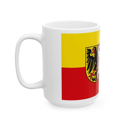 Flag of Goslar Germany - White Coffee Mug-Go Mug Yourself