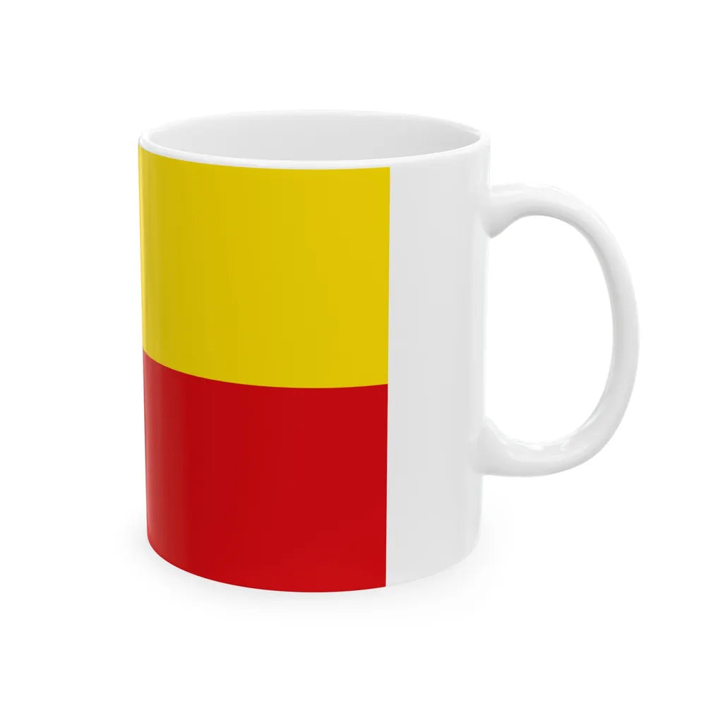 Flag of Goslar Germany - White Coffee Mug-Go Mug Yourself