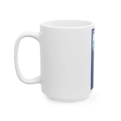 Flag of Gostivar Municipality North Macedonia (North Macedonia) White Coffee Mug - Go Mug Yourself