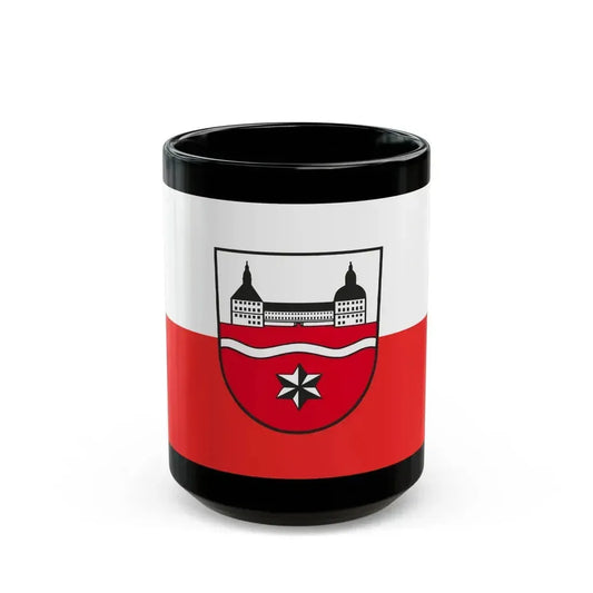 Flag of Gotha Germany - Black Coffee Mug 15oz - Go Mug Yourself