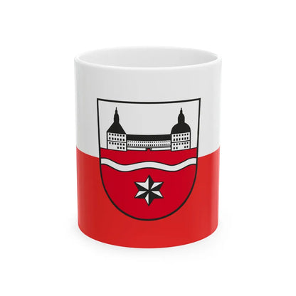 Flag of Gotha Germany - White Coffee Mug-11oz-Go Mug Yourself