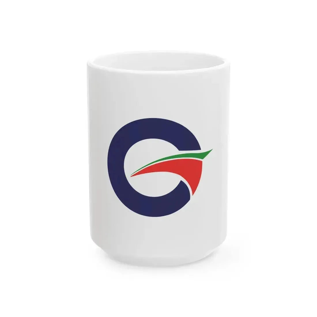 Flag of Gotsu Shimane (Japan) White Coffee Mug 15oz - Go Mug Yourself