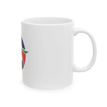 Flag of Gotsu Shimane (Japan) White Coffee Mug - Go Mug Yourself
