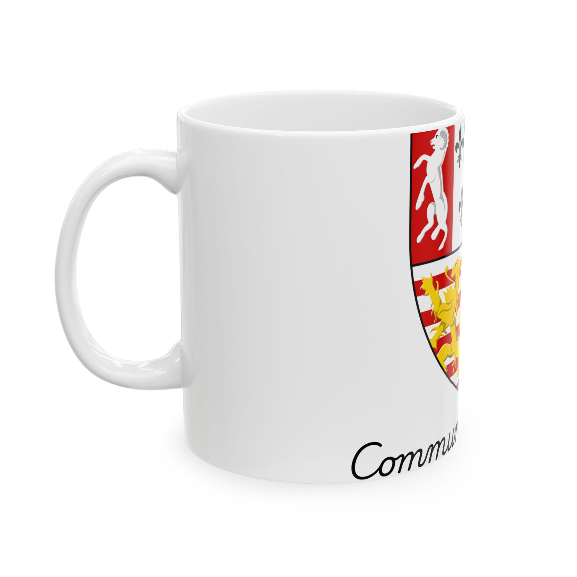Flag of Gouvy (Belgium) White Coffee Mug-Go Mug Yourself