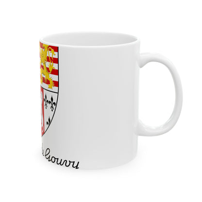 Flag of Gouvy (Belgium) White Coffee Mug-Go Mug Yourself