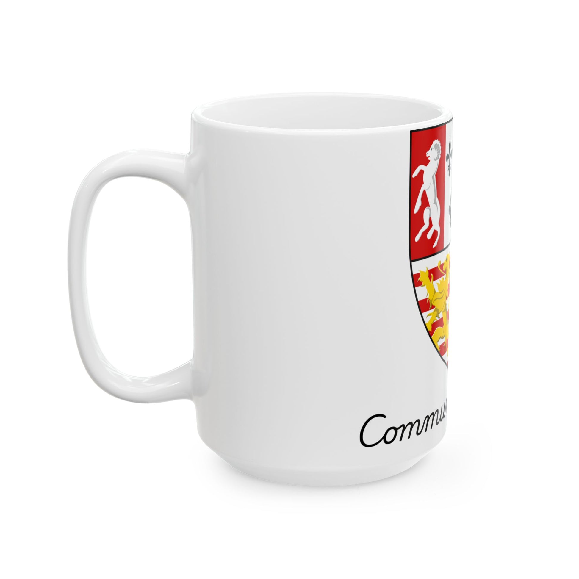 Flag of Gouvy (Belgium) White Coffee Mug-Go Mug Yourself