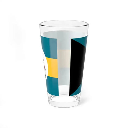 Flag of government ministers of the Bahamas (Bahamas) Pint Glass 16oz - Go Mug Yourself