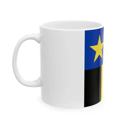 Flag of Governor-General of Belgian Congo (Belgium) White Coffee Mug - Go Mug Yourself