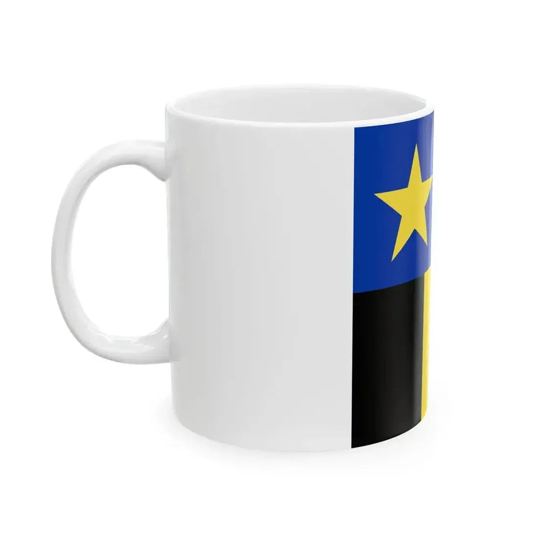 Flag of Governor-General of Belgian Congo (Belgium) White Coffee Mug - Go Mug Yourself