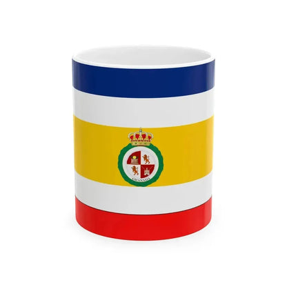 Flag of Granada Nicaragua (Nicaragua) White Coffee Mug 11oz - Go Mug Yourself